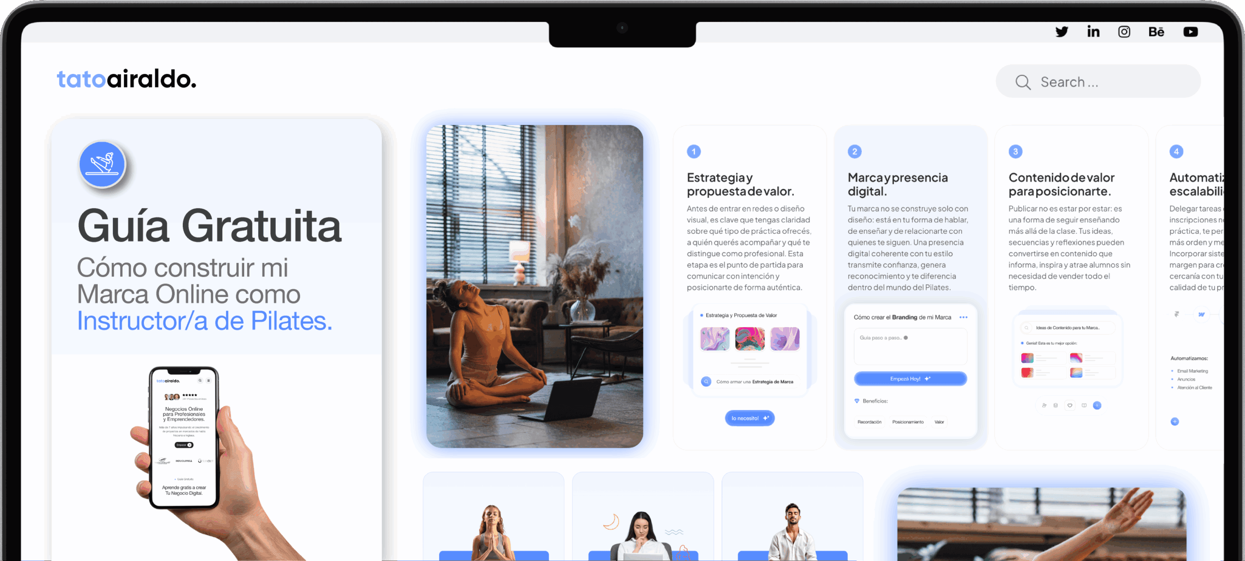 Crear mi Marca Online de Pilates