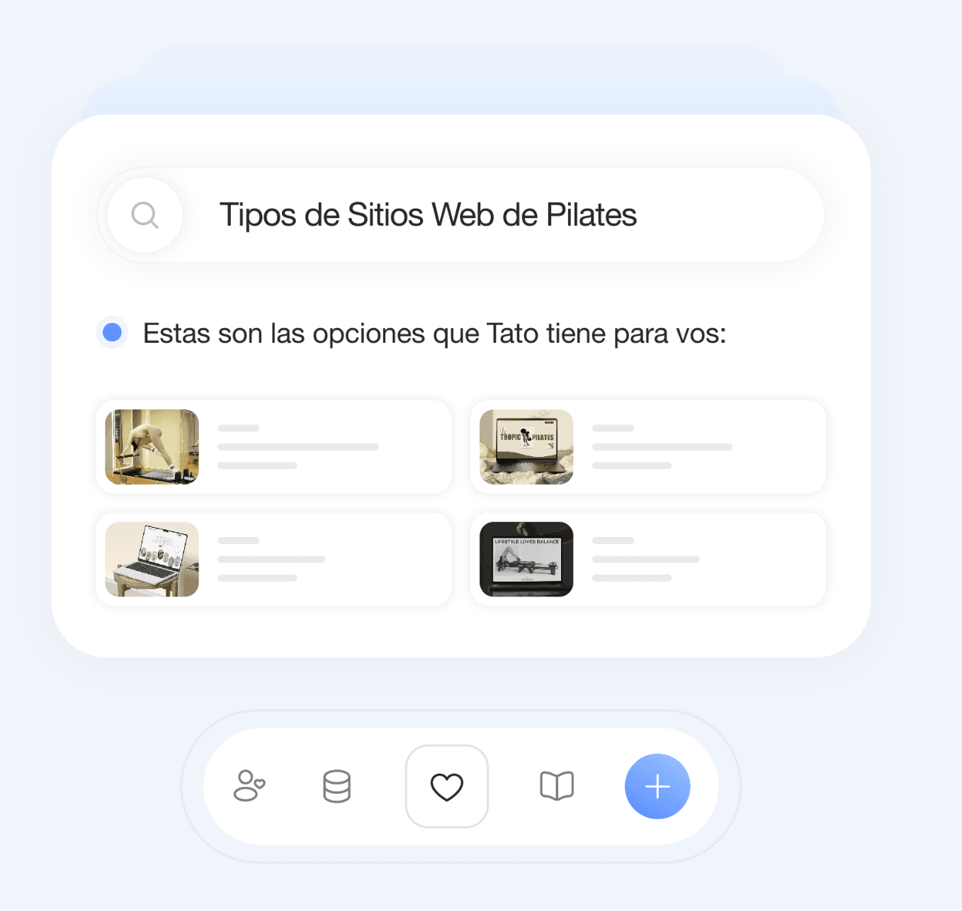 Sitios web de Pilates