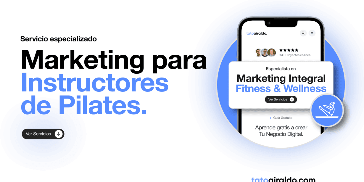 Servicio de Marketing para Instructores de Pilates