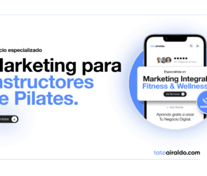 Servicio de Marketing para Instructores de Pilates