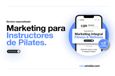 Servicio de Marketing para Instructores de Pilates