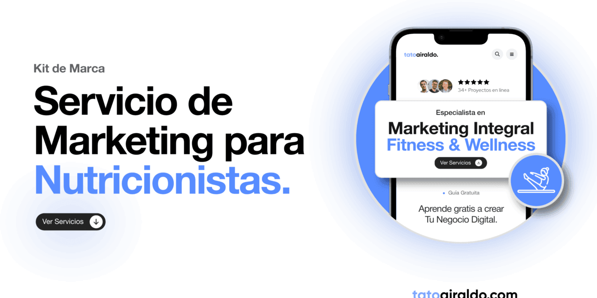 Servicio de Marketing para Nutricionistas